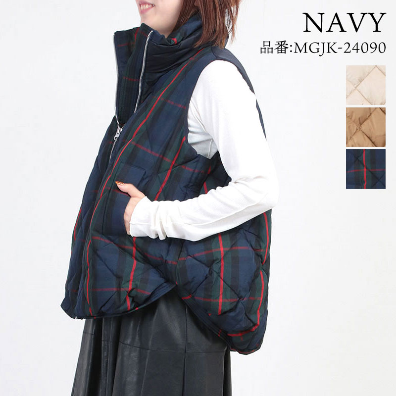 MARGAUX VINTAGE マルゴーヴィンテージ quilting down vest キルティングダウンベスト MGJK-24090 /  24091