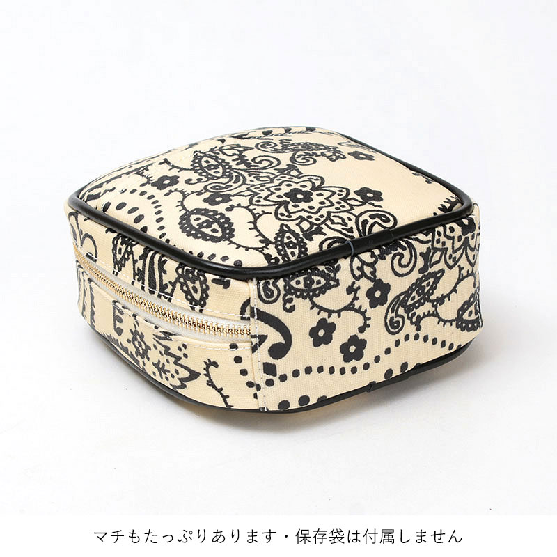 manipuri ラウンドポーチ マチ幅