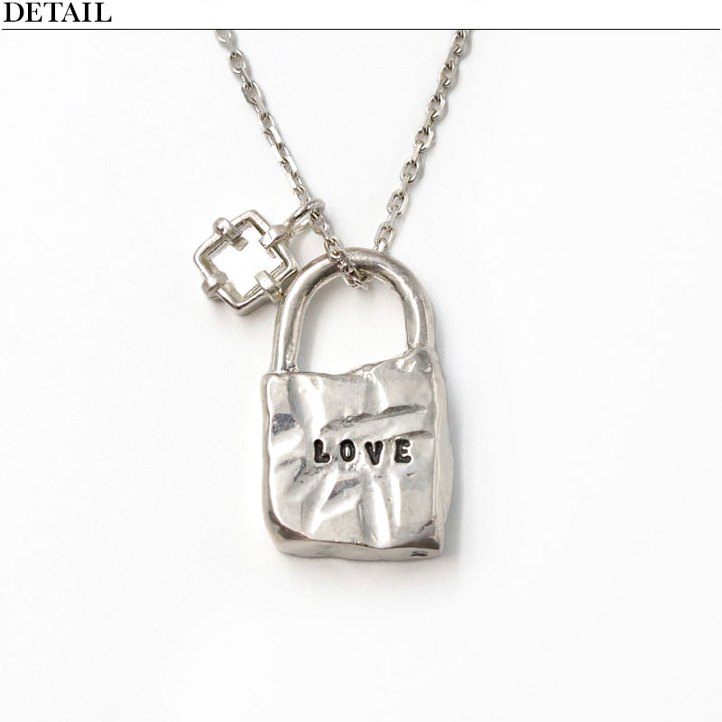 正規品 セルジュトラヴァル SERGETHORAVAL ネックレス シルバー LOVE