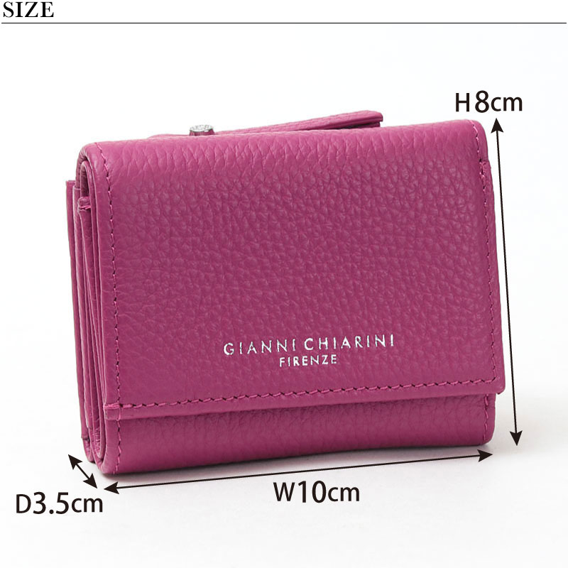 GIANNI CHIARINI 財布 ジャンニキアリーニ 折り財布 コンパクト
