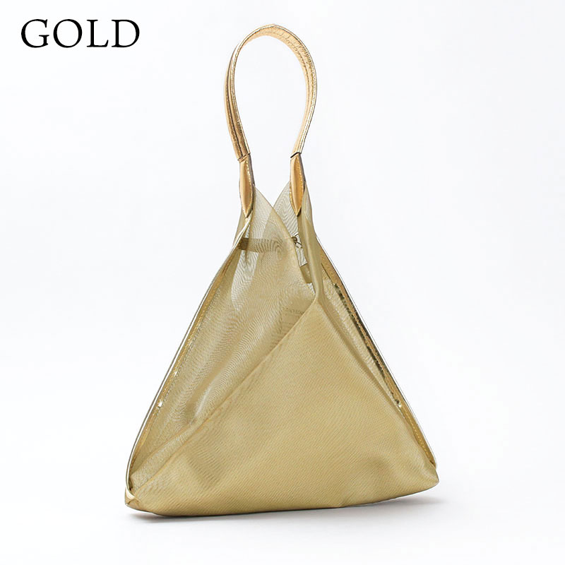 THE PURSE ザ パース ハンドバッグ TULLE CRANE BAG S 正規品 : バッグ