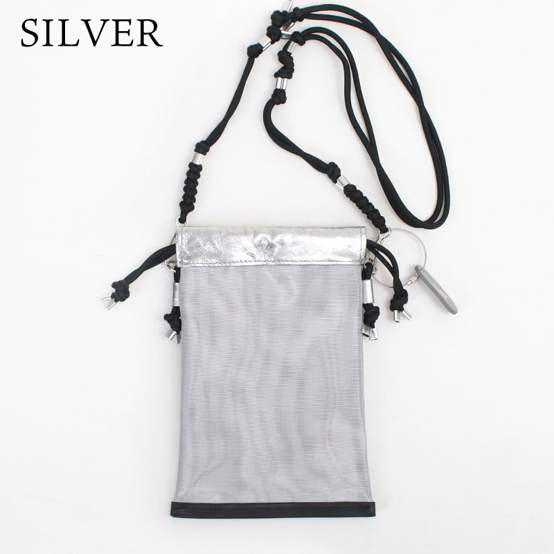 ショルダーバッグ　S〜Mサイズ THE PURSE ザパース ショルダーバッグ TULLE DRAWSTRING BAG S