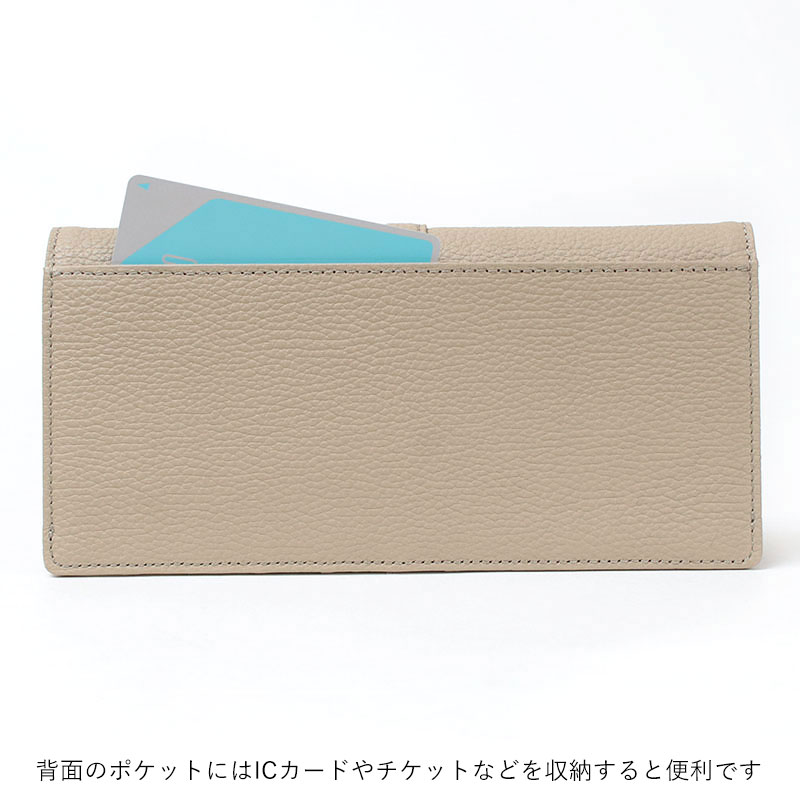 TOFF & LOADSTONE クロコ型押し長財布 グレー TOFF&LOADSTONE（トフアンドロードストーン） 長財布 レディース
