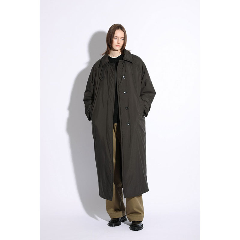 SACRA（サクラ） アウター パディングタフタロングコート 125601011