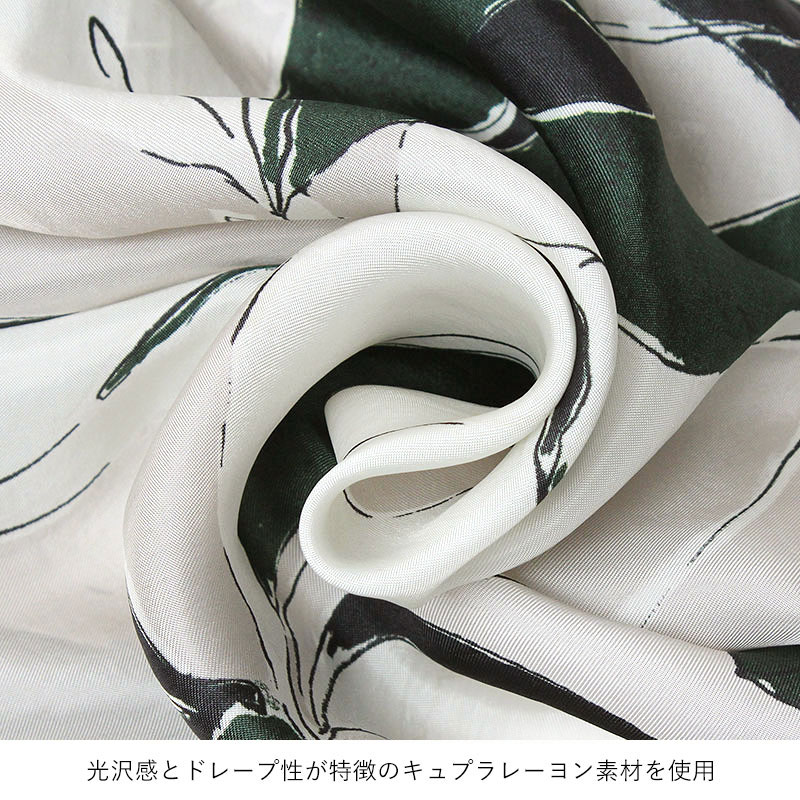 SACRA（サクラ） ノースリーブシャツ レディース 新作 MODERN LEAVES