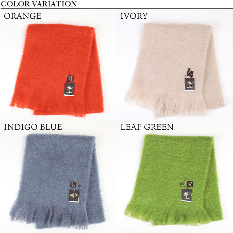 MANTAS EZCARAY モヘアマフラー 無地 SCARF MOHAIR マンタスエスカライ : mantas-scarfmohair :  バッグと財布の通販サイトjolisac - 通販 - Yahoo!ショッピング