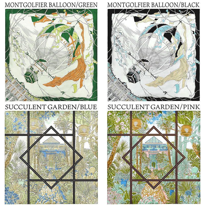 manipuri シルクスカーフ バリエーション