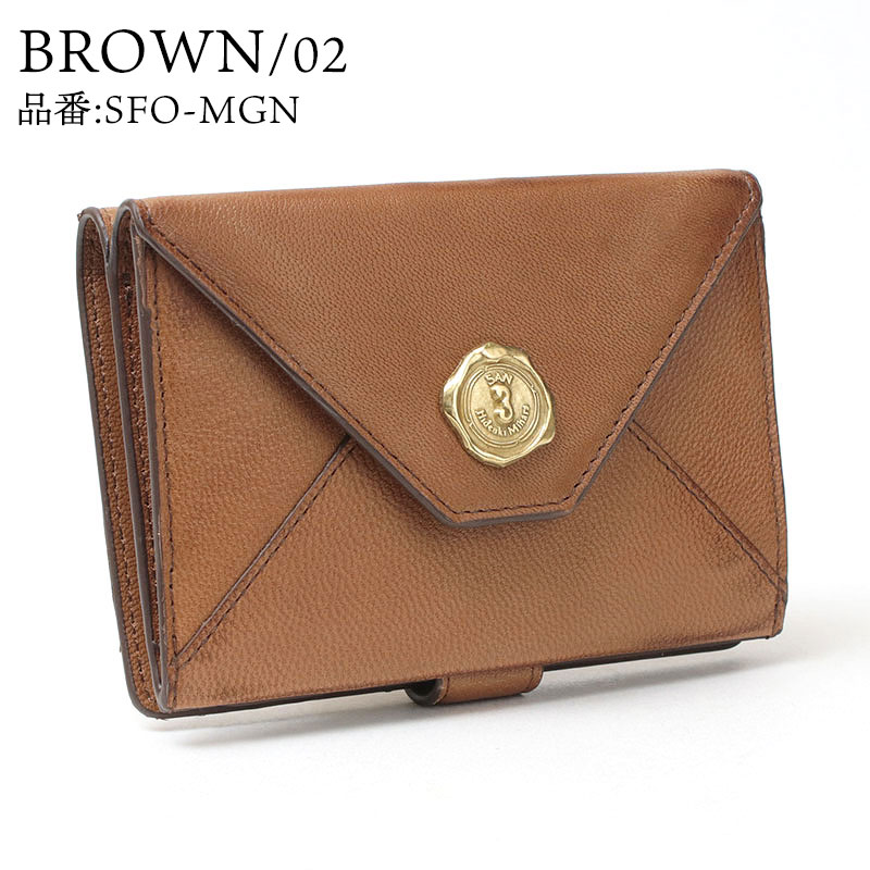 SAN HIDEAKI MIHARA（サンヒデアキミハラ） 折り財布 財布 革