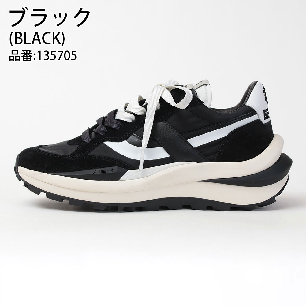 ASH アッシュ スニーカー SPIDER01 135705BK/134787WH : ash-135705