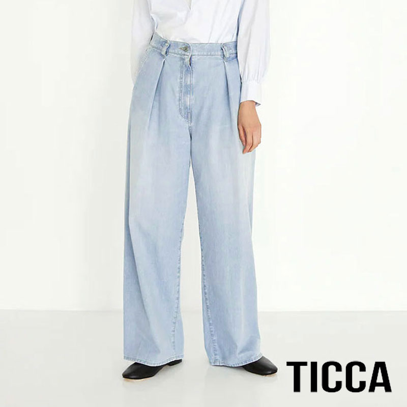 TICCA ティッカ レディース パンツ ニットリブパンツ TBCS-201