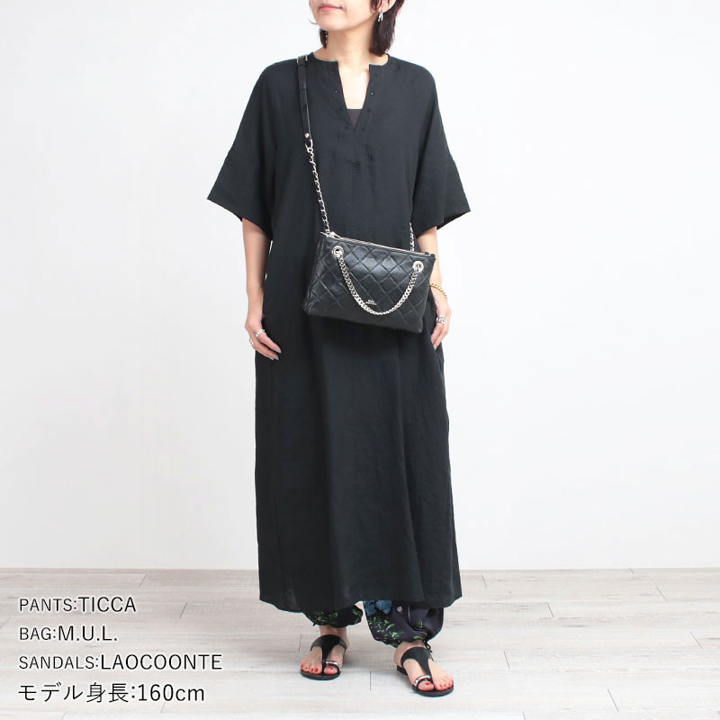 TICCA（ティッカ） TBES-408 リネンワンピース レディース 正規品