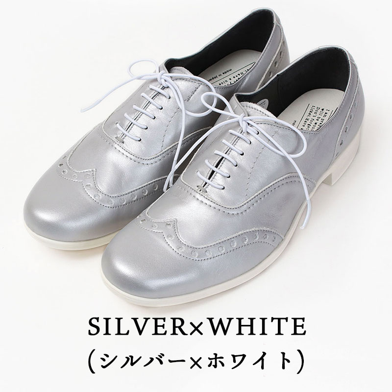 トラベルシューズ CHAUSSER レディース マニッシュ シューズ ウィングチップ ショセ TR-004