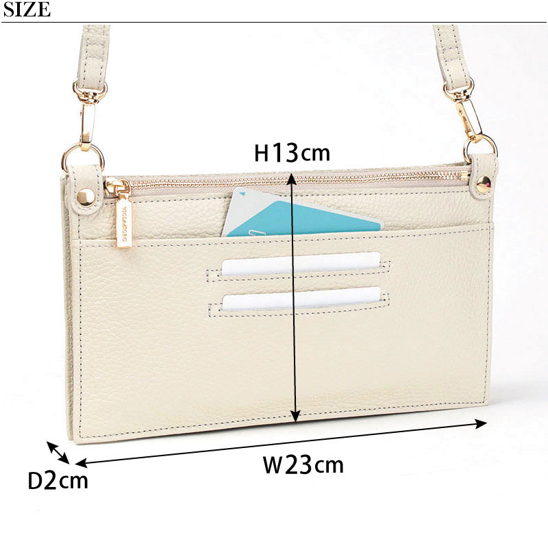 VIOLAd'ORO（ヴィオラドーロ） 正規品 レザーウォレットショルダー