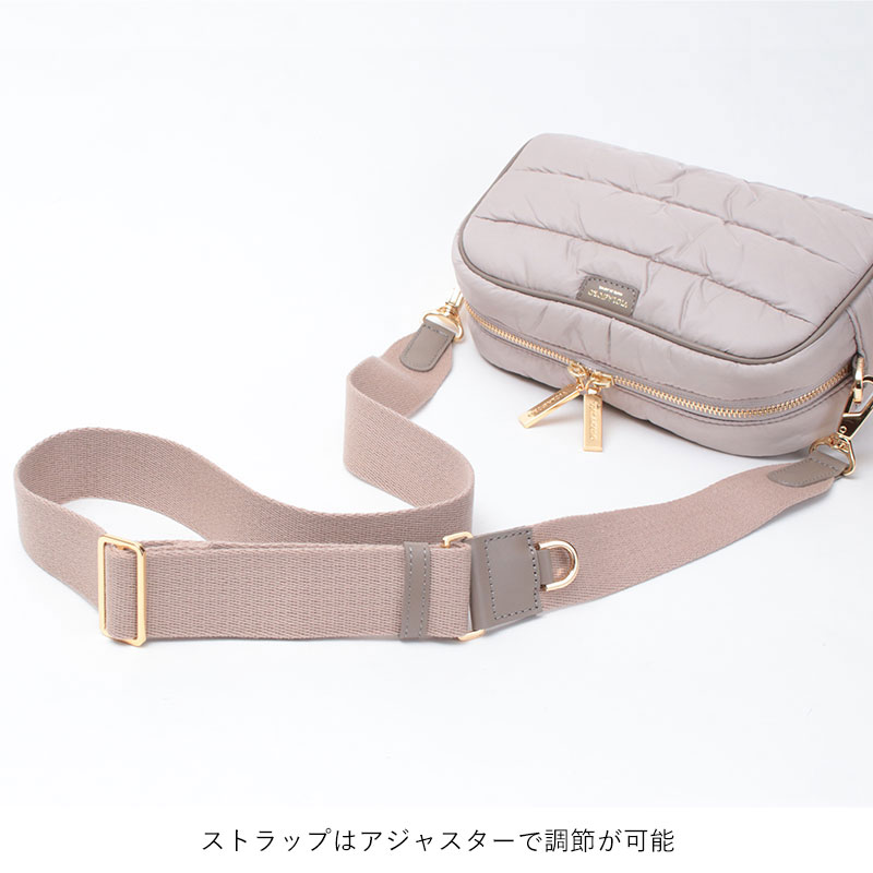 ☆新品未使用☆VIOLA d'ORO ショルダーバッグ　※タグ付き VIOLAd'ORO（ヴィオラドーロ） GINO キルティング ナイロン ショルダー