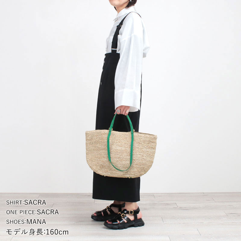 VIOLAd'ORO ヴィオラドーロ かごバッグ 2WAY トート SANDRO V
