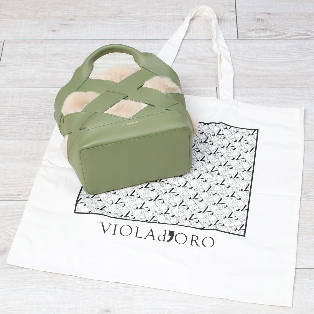 VIOLAd'ORO SALE30%OFF ヴィオラドーロ バッグ レザーメッシュ