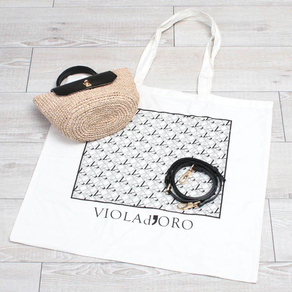 中古・古着通販】VIOLAd'ORO (ヴィオラドーロ) タッセル付カゴ