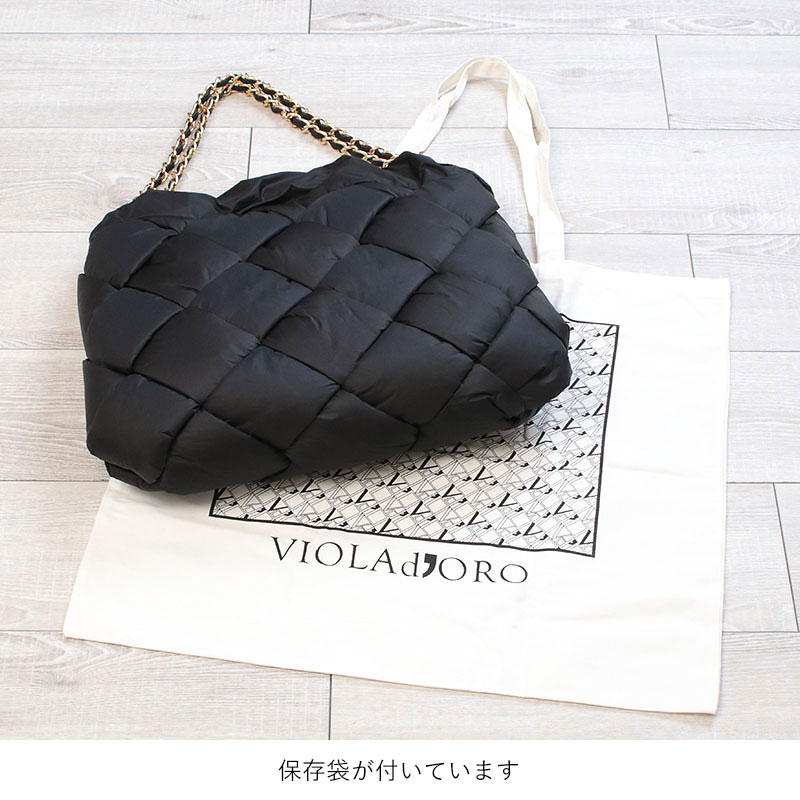 VIOLAd'ORO（ヴィオラドーロ） トートバッグ バッグ ナイロンメッシュ