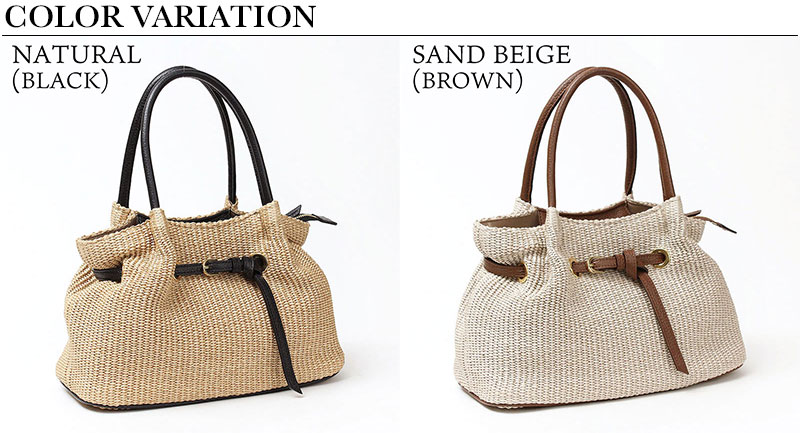 VIOLAd'ORO（ヴィオラドーロ） かごバッグ 2WAY ラフィアシート SANDRO