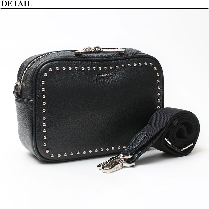 VIOLAd'ORO（ヴィオラドーロ） ショルダーバッグ MIRO STUDS VIOLAd