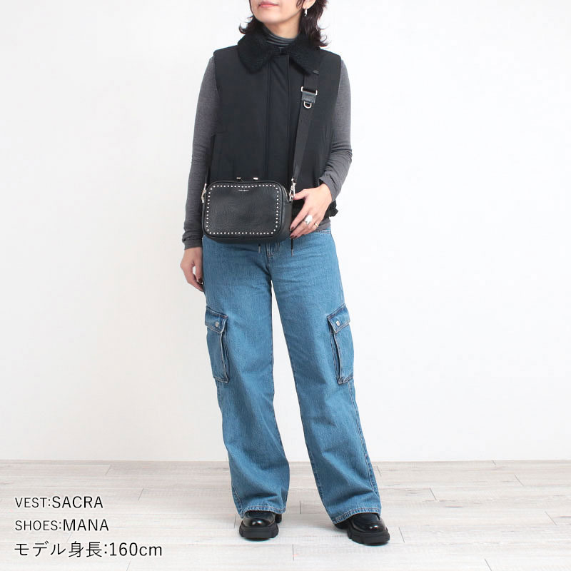 新品未開封 Smoke&Mirrors Echo ホロ 2個セット VIOLAd'ORO（ヴィオラドーロ） ショルダーバッグ MIRO STUDS VIOLAd