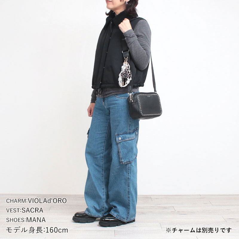 VIOLAd'ORO（ヴィオラドーロ） 予約 / ショルダーバッグ MIRO STUDS
