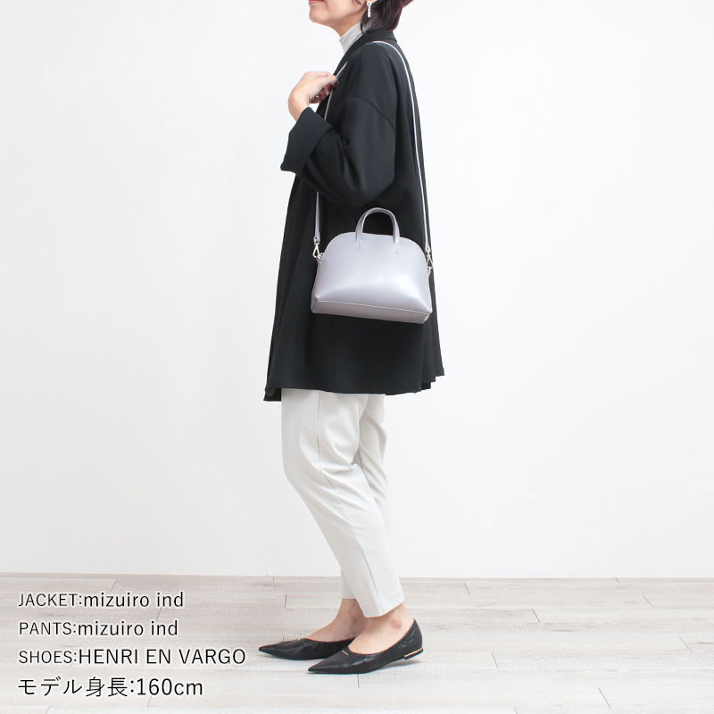 YAHKI 2WAY ミニショルダー コーディネート
