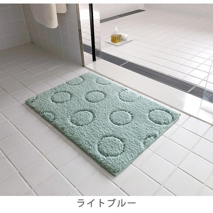 バスマット お風呂 浴室マット マイクロファイバー シルクロ 45×65cm 秋 冬｜jonan-interior｜03