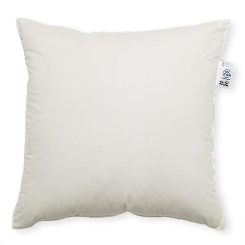 ヌードクッション クッション 中身 50×50 50角 アップサイクルフェザー 1.0kg入 日本製 fabrizm 中材 中綿 背当て 緑の募金 爆買 | fabrizm | 01