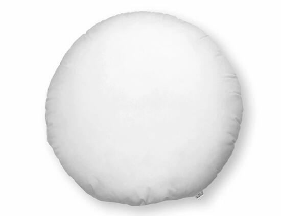 ヌードクッション クッション 中身 圧縮 50丸 直径50cm ポリエステルわた 帝人クリスター 500g入 日本製 fabrizm 中材 中綿 座布団 背当てクッション 円形 丸型 | fabrizm | 01