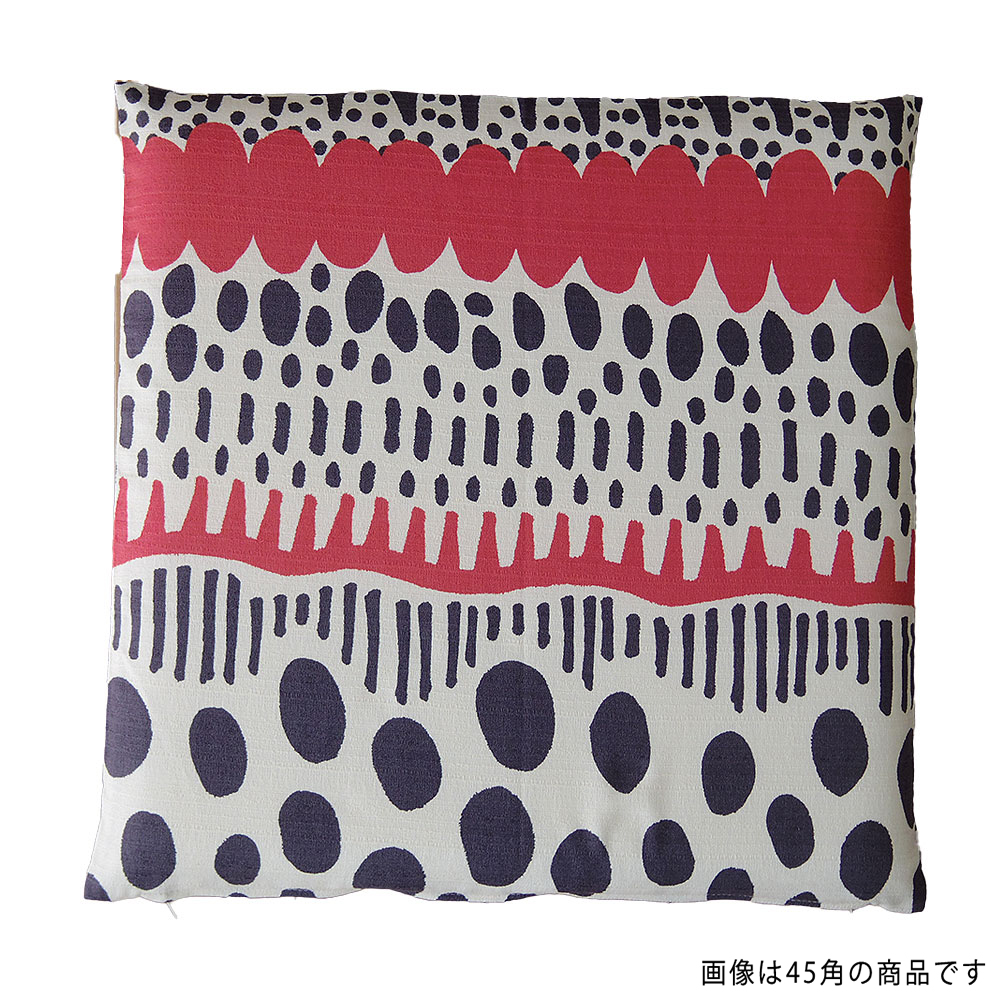 クッションカバー 中身付き 35×35 和風  35角 バニラン＆ウレタンヌードクッション 日本製 fabrizm 座布団 爆買 | fabrizm | 02