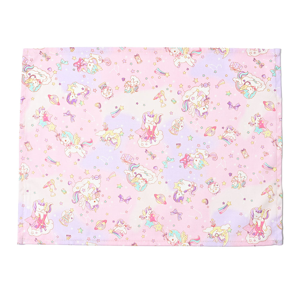 ランチョンマット おしゃれ 北欧 布 42×32cm ユニコーン 日本製 fabrizm ティーマット 子供用 吸水 かわいい 爆買 | fabrizm | 01