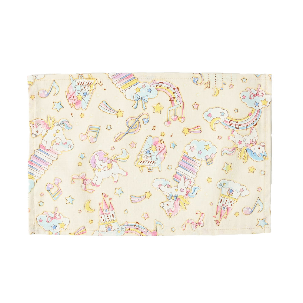 ランチョンマット 子供 小学校 おしゃれ 北欧 布 キッズランチョンマット 30×20cm ユニコーン 日本製 fabrizm 幼稚園 保育園 ティーマット 吸水 爆買 | fabrizm | 04