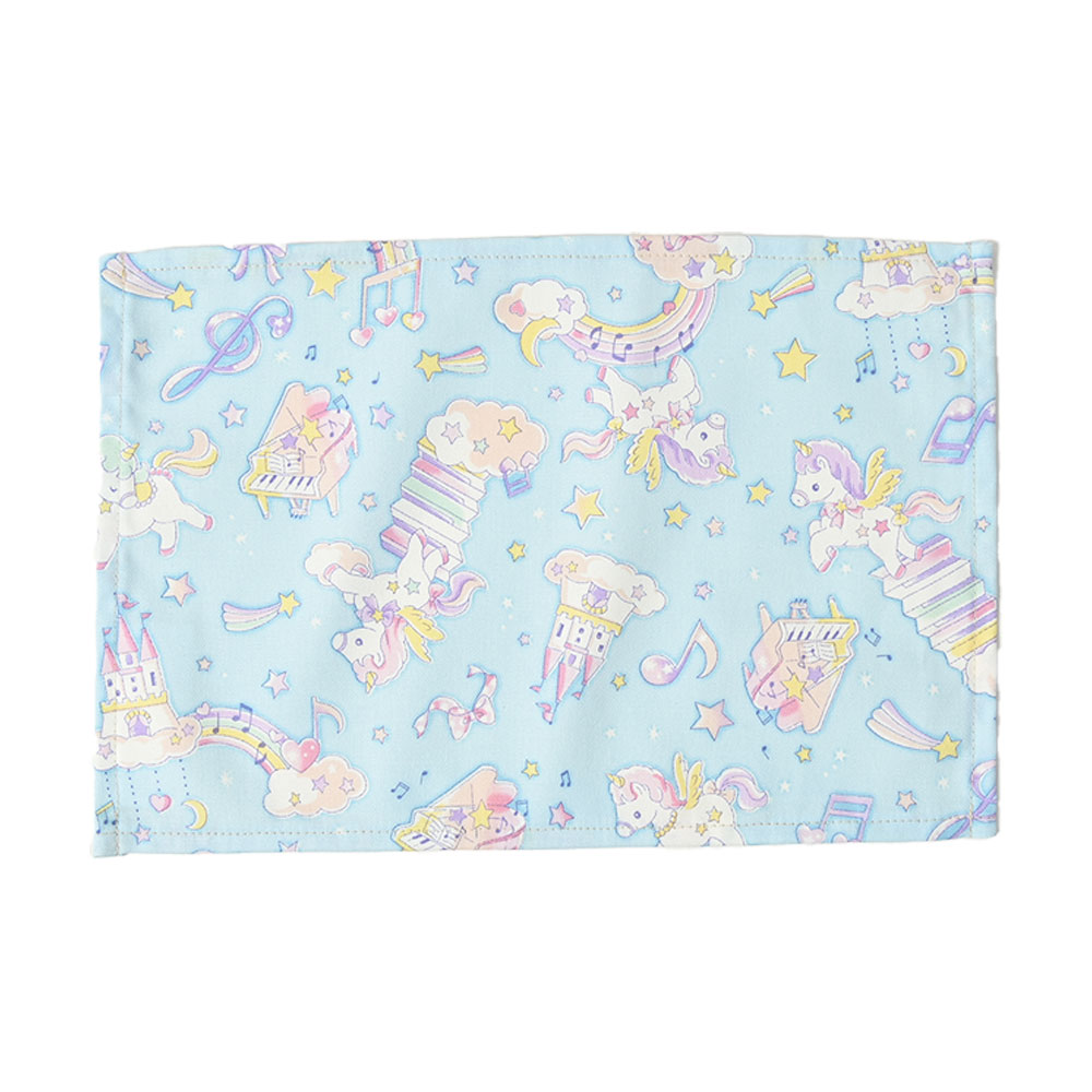 ランチョンマット 子供 小学校 おしゃれ 北欧 布 キッズランチョンマット 30×20cm ユニコーン 日本製 fabrizm 幼稚園 保育園 ティーマット 吸水 爆買 | fabrizm | 06