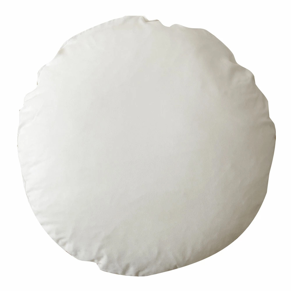 クッションカバー 中身付き 丸型 50 無地 直径50cm用 マイクロスエード ＆アップサイクルフェザーヌードクッション 受注生産 日本製 fabrizm 座布団 爆買 | fabrizm | 01