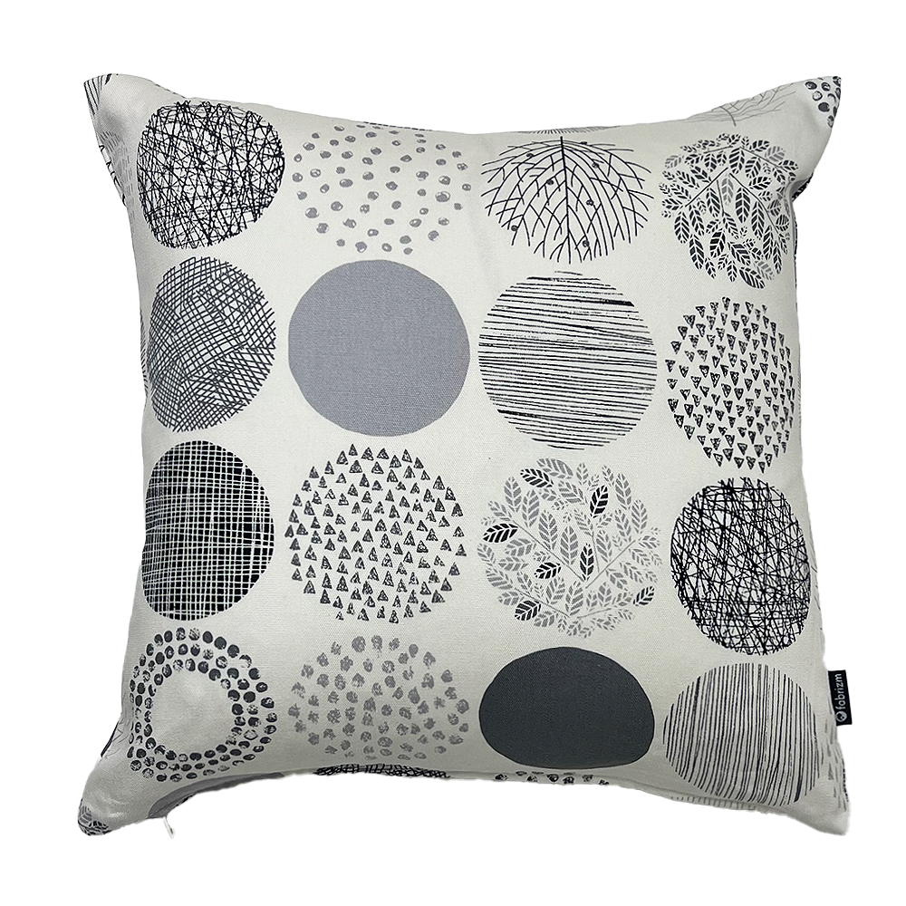 クッションカバー 中身付き 35×35 和風  35角 モーリー＆ウレタンヌードクッション 日本製 fabrizm 座布団 爆買 | fabrizm | 01