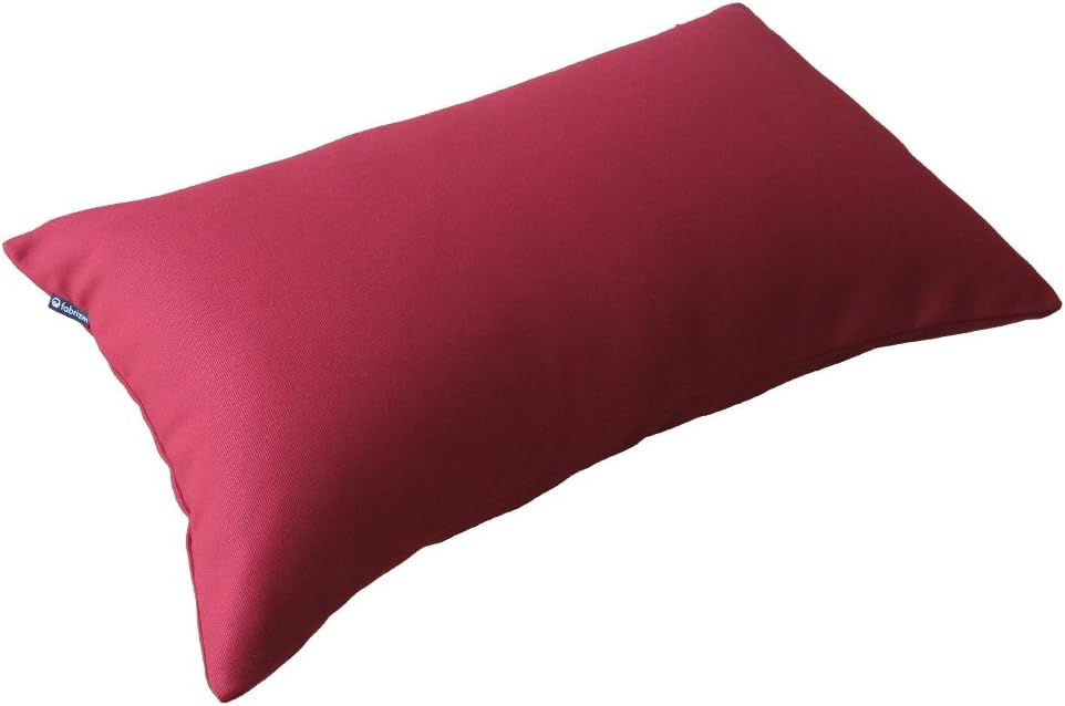 クッションカバー 中身付き 長方形L 55×35 無地 肉厚生地 オックス＆アップサイクルフェザーヌードクッション 17色展開 日本製 fabrizm 背当てカバー 枕カバー | fabrizm | 06