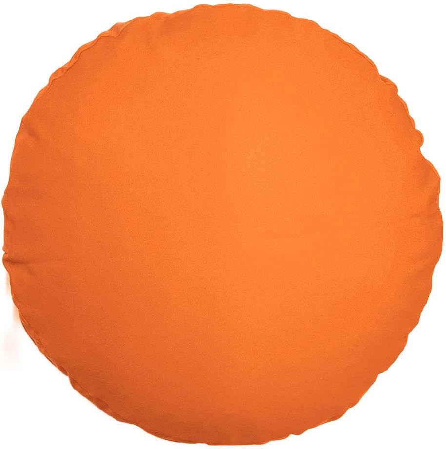 クッションカバー 丸型 50 無地 直径50cm用 座布団カバー 肉厚生地 オックス 17色展開 受注生産 日本製 fabrizm 背当てカバー 円形 おしゃれ かわいい 爆買 | fabrizm | 14