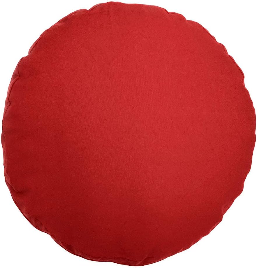 クッションカバー 丸型 50 無地 直径50cm用 座布団カバー 肉厚生地 オックス 17色展開 受注生産 日本製 fabrizm 背当てカバー 円形 おしゃれ かわいい 爆買 | fabrizm | 12