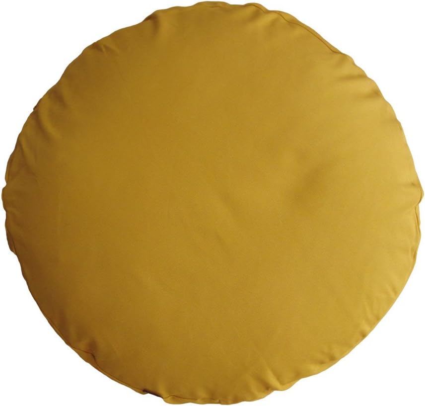 クッションカバー 丸型 50 無地 直径50cm用 座布団カバー 肉厚生地 オックス 17色展開 受注生産 日本製 fabrizm 背当てカバー 円形 おしゃれ かわいい 爆買 | fabrizm | 08