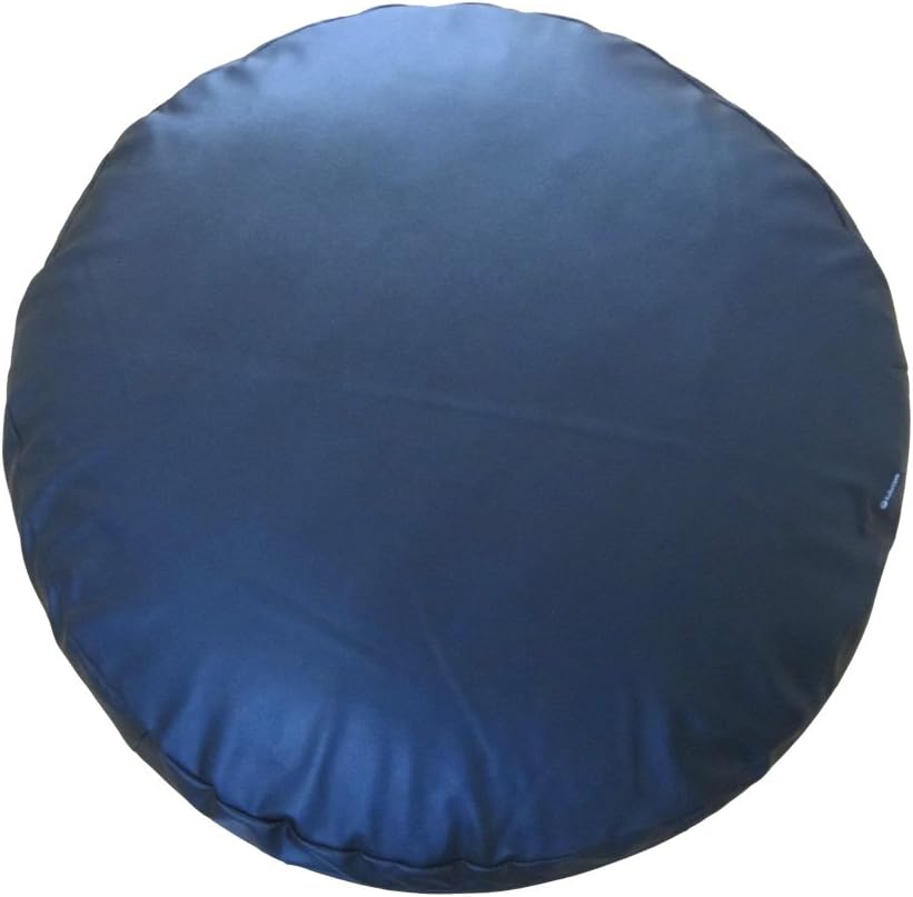 クッションカバー 丸型 50 無地 直径50cm用 座布団 カラーレザー 5色展開 受注生産 日本製 fabrizm 円形 おしゃれ 爆買 | fabrizm | 05