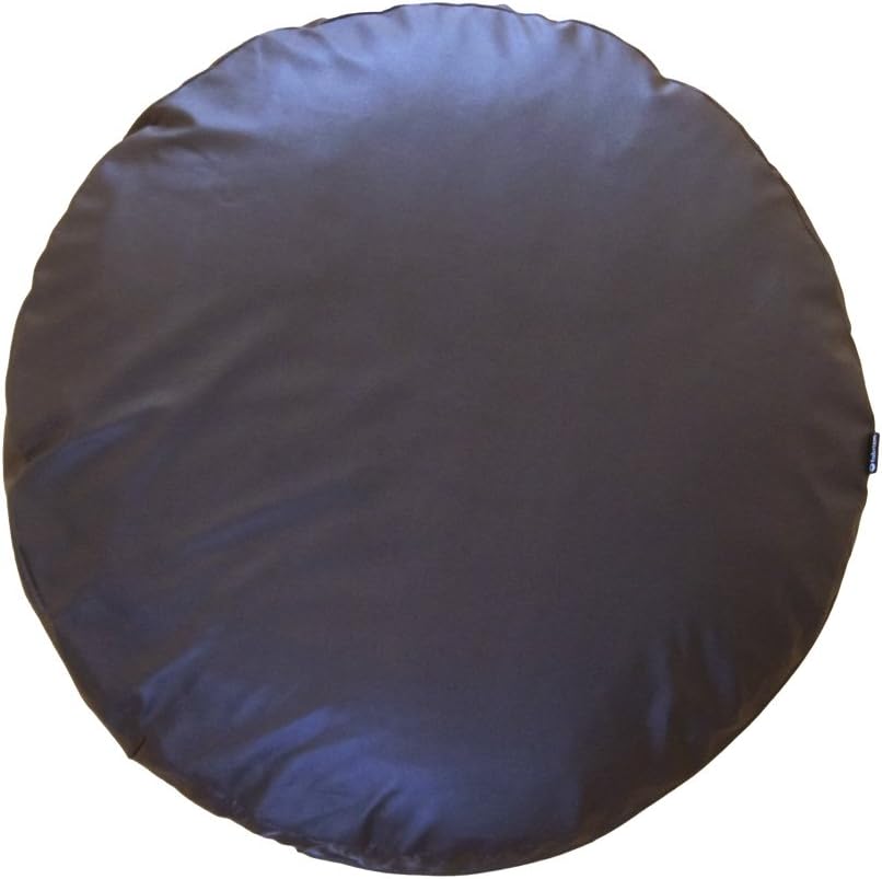 クッションカバー 丸型 50 無地 直径50cm用 座布団 カラーレザー 5色展開 受注生産 日本製 fabrizm 円形 おしゃれ 爆買 | fabrizm | 04