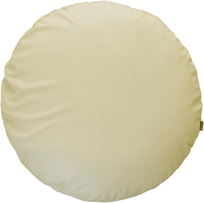 クッションカバー 丸型 50 無地 直径50cm用 座布団 カラーレザー 5色展開 受注生産 日本製 fabrizm 円形 おしゃれ 爆買 | fabrizm | 01