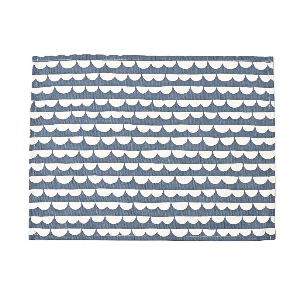 ランチョンマット おしゃれ 北欧 布 42×32cm スカラップ 日本製 fabrizm ティーマット 子供用 吸水 かわいい 車 爆買 | fabrizm | 04