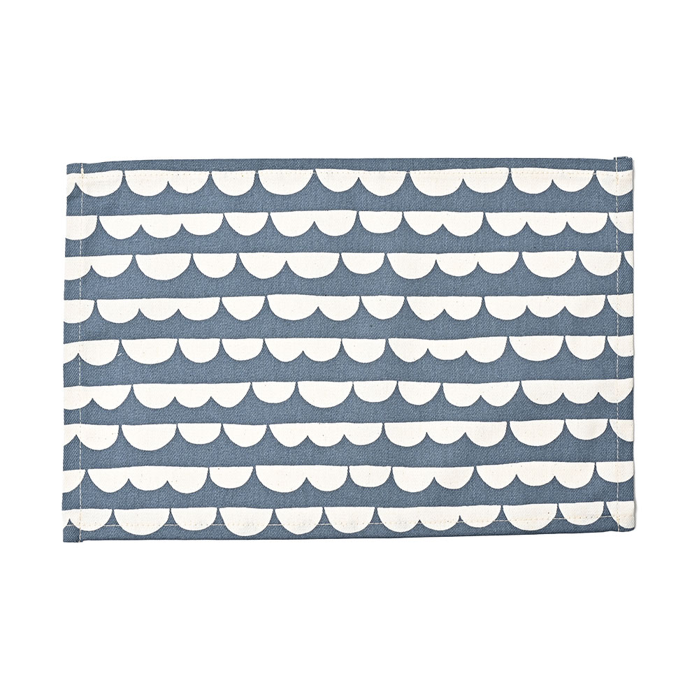 ランチョンマット 子供 小学校 おしゃれ 北欧 布 キッズランチョンマット 30×20cm スカラップ 日本製 fabrizm 幼稚園 保育園 ティーマット 吸水 爆買 | fabrizm | 04