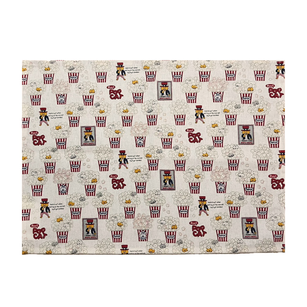 ランチョンマット おしゃれ 北欧 布 42×32cm ねこシリーズ 日本製 fabrizm ティーマット 子供用 吸水 かわいい 車 | fabrizm | 01