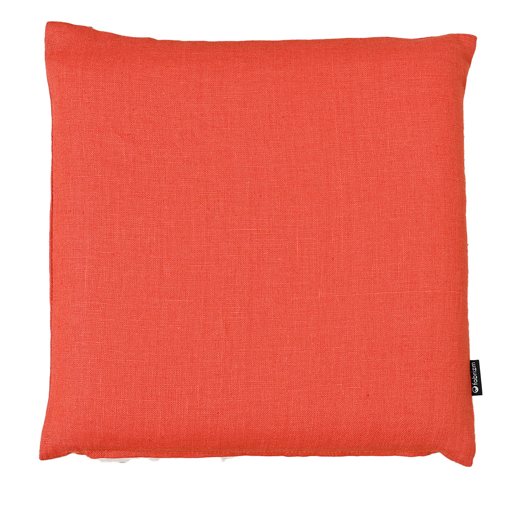 クッションカバー 中身付き 35×35 無地 35角 麻キャンバス＆ウレタンヌードクッション 日本製 fabrizm  背当てカバー 小さめ 座布団カバー 爆買 | fabrizm | 17