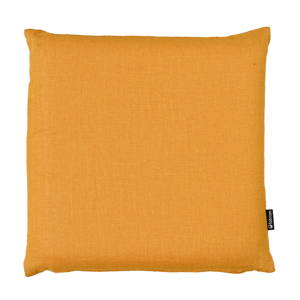 クッションカバー 中身付き 35×35 無地 35角 麻キャンバス＆ウレタンヌードクッション 日本製 fabrizm  背当てカバー 小さめ 座布団カバー 爆買 | fabrizm | 16