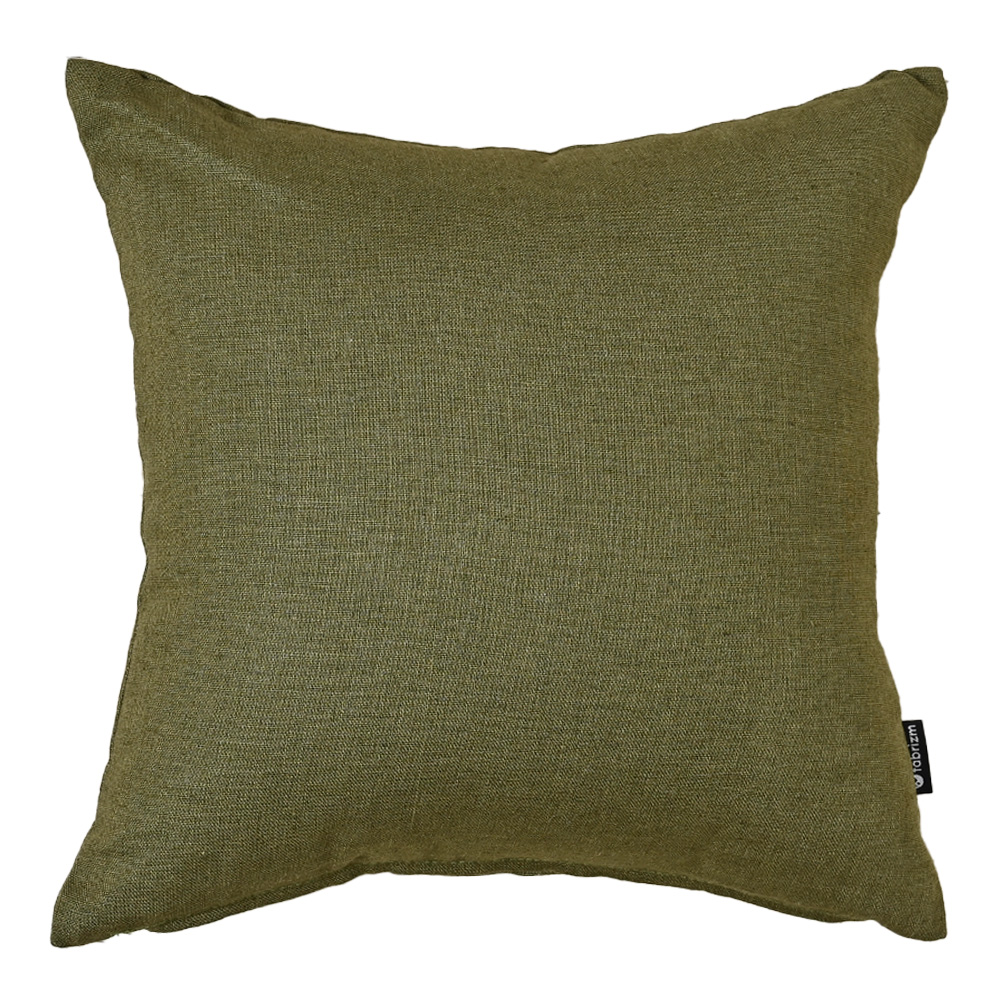 クッションカバー 35×35 無地 35角 麻キャンバス 日本製 fabrizm  背当てカバー 小さめ 座布団カバー おしゃれ かわいい ナチュラル 爆買 | fabrizm | 15