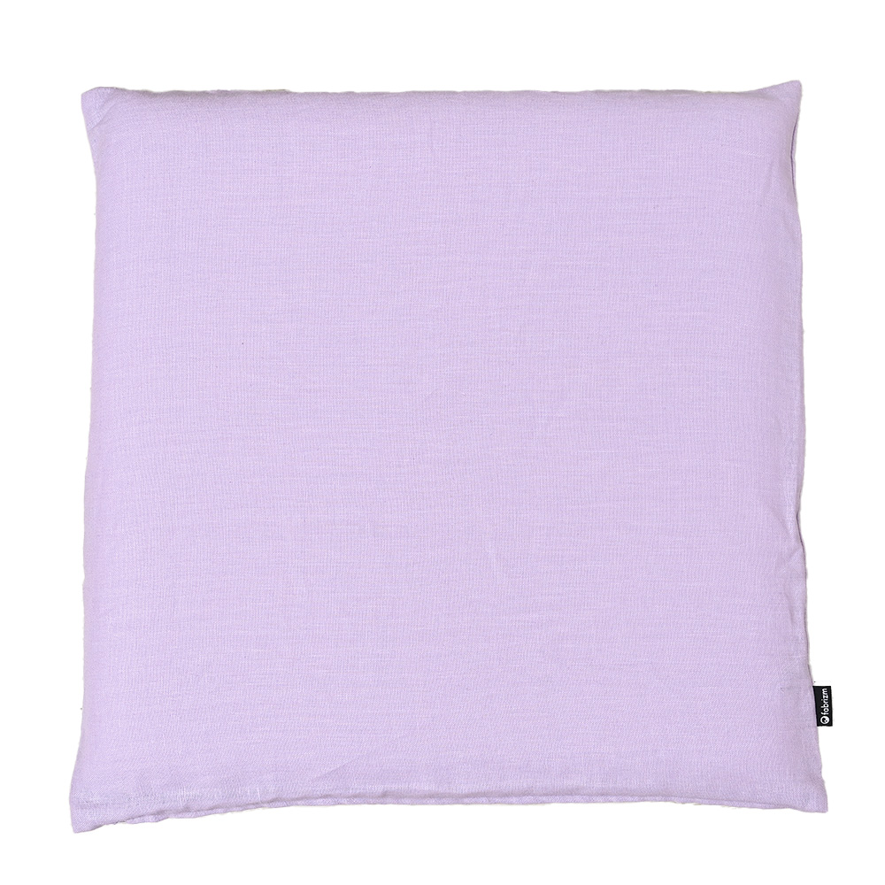 クッションカバー 中身付き 45×45 無地 座布団カバー 45角 麻キャンバス＆綿わた100％座布団ヌード 日本製 fabrizm  椅子用 シートクッション 爆買 | fabrizm | 10